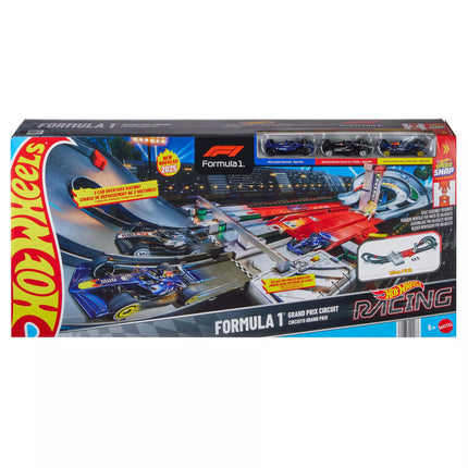HOT WHEELS lenktynių trasos rinkinys – Grand Prix (JDY16)