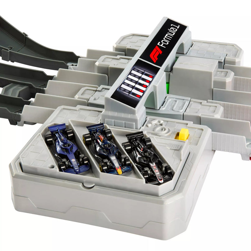 HOT WHEELS lenktynių trasos rinkinys – Grand Prix (JDY16)