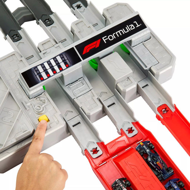 HOT WHEELS lenktynių trasos rinkinys – Grand Prix (JDY16)