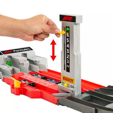 HOT WHEELS lenktynių trasos rinkinys – Grand Prix (JDY16)