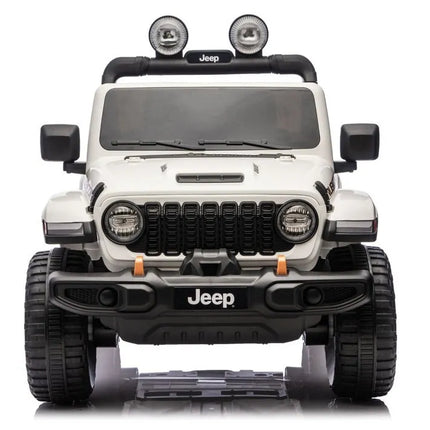 Jeep Rubicon 4×4 DK‑JWR556 – 24V – 4×200W – Baltas