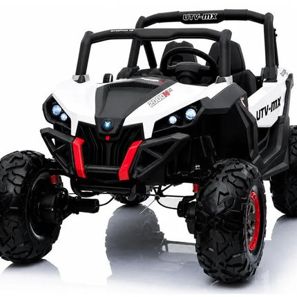 Jeep XMX603 akumuliatorinis automobilis vaikams – baltas
