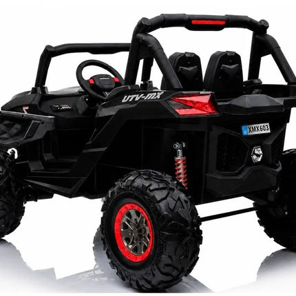 Jeep XMX603 akumuliatorinis automobilis vaikams – juodas