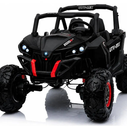 Jeep XMX603 akumuliatorinis automobilis vaikams – juodas