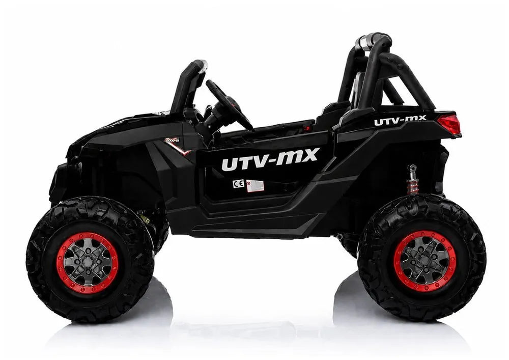 Jeep XMX603 akumuliatorinis automobilis vaikams – juodas
