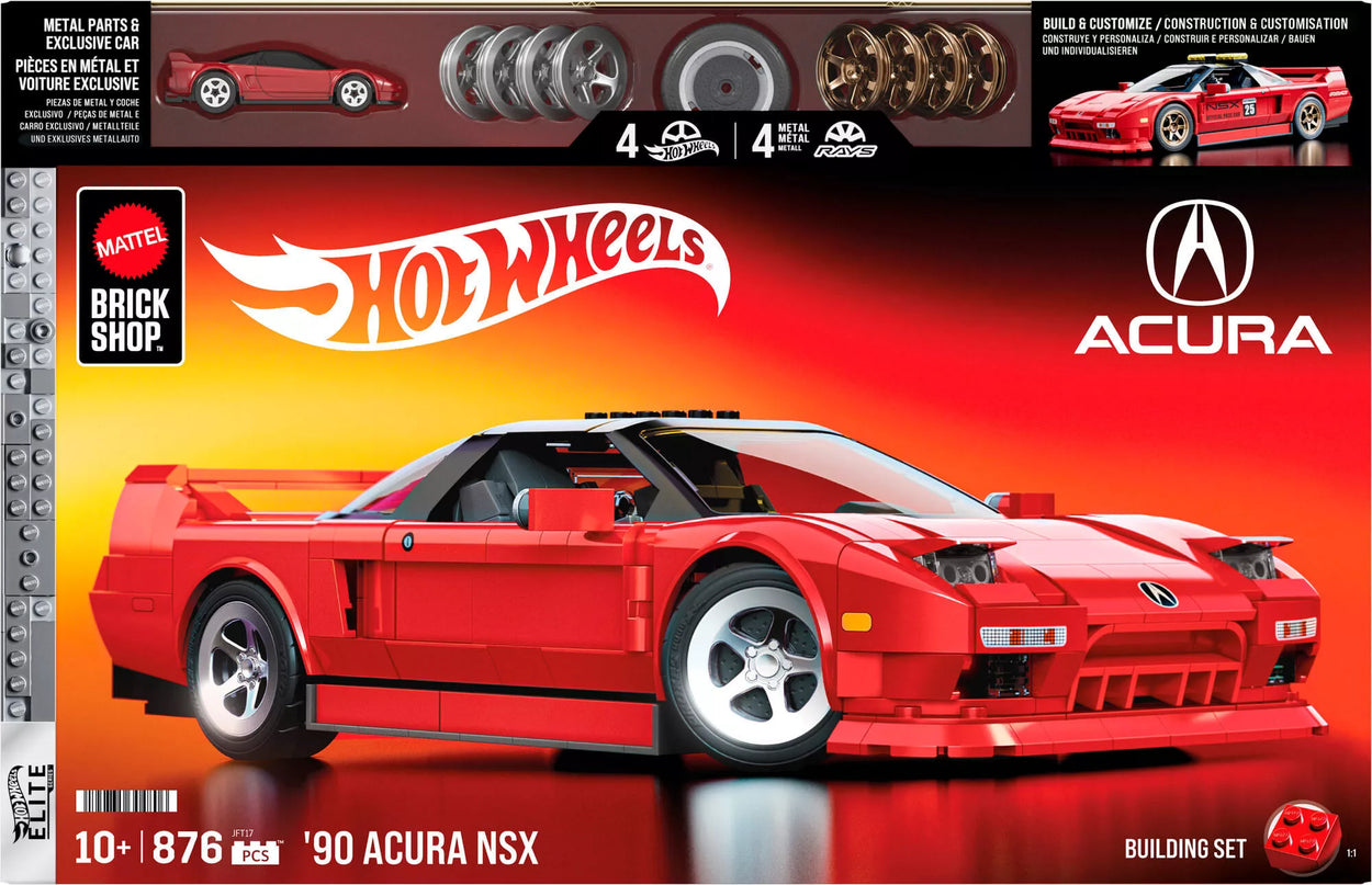 MATTEL BRICK SHOP HOT WHEELS konstruktorius – Elite Acura (JFT17)