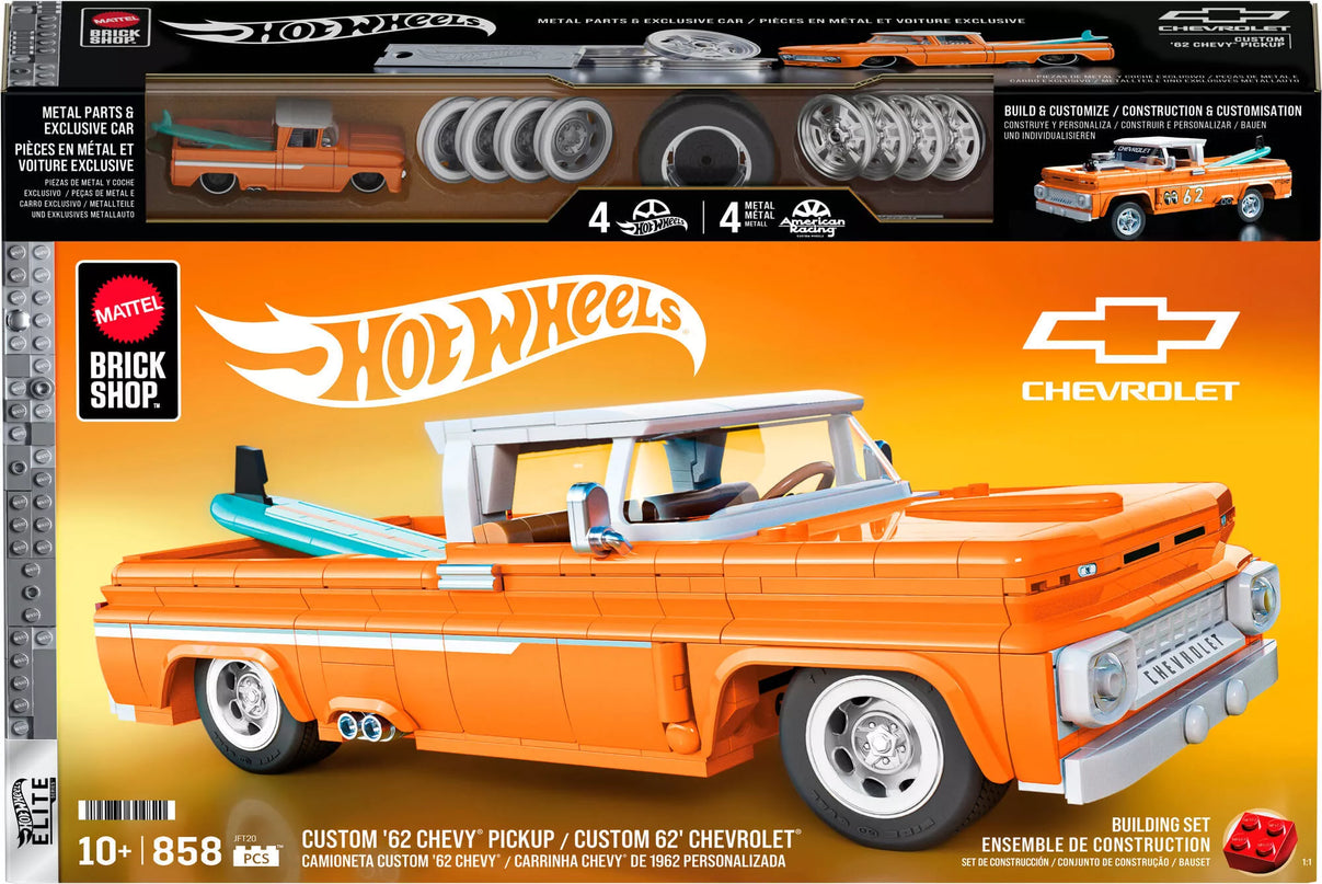 MATTEL BRICK SHOP HOT WHEELS konstruktorius – Elite Chevy (JFT20)
