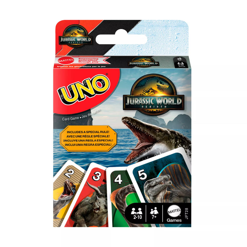 UNO kortos JURASSIC WORLD (JFT28)