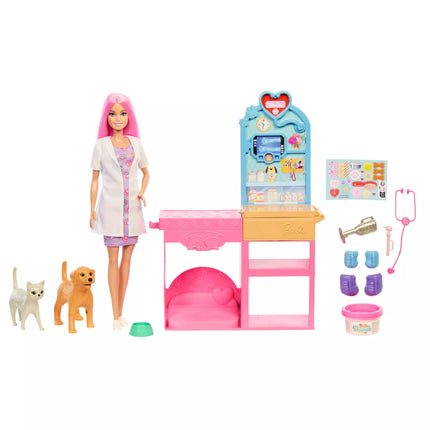 BARBIE lėlės veterinarės rinkinys (JFX93)