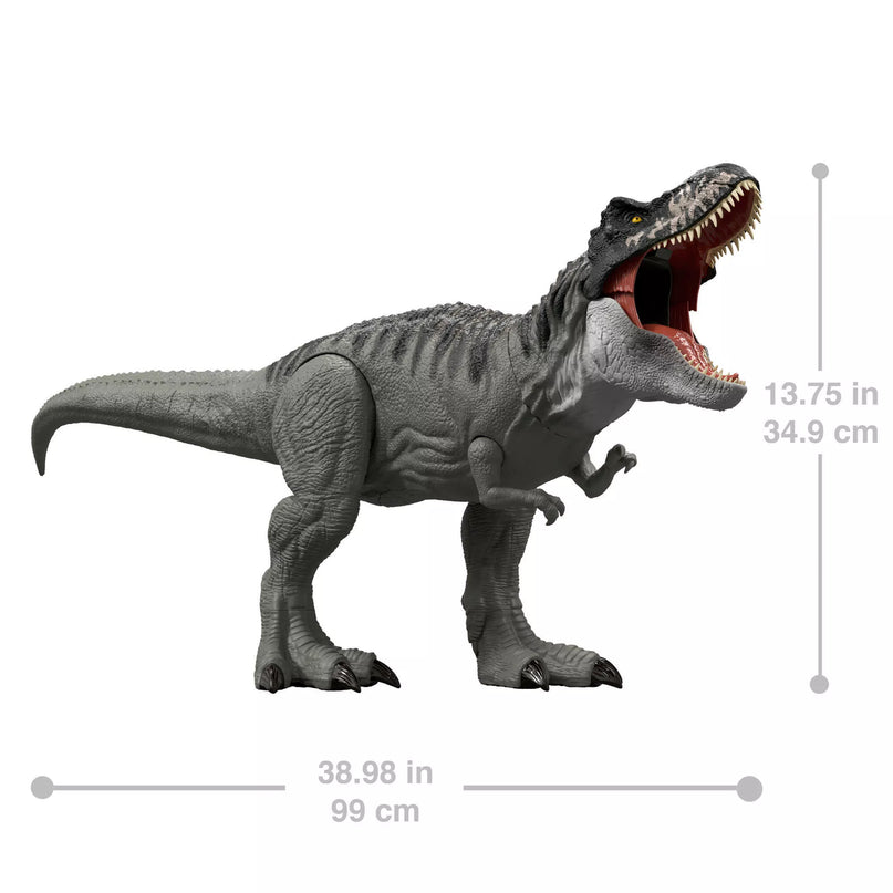 JURASSIC WORLD milžiniška figūrėlė – Super Colossal T. rex (JGB52)