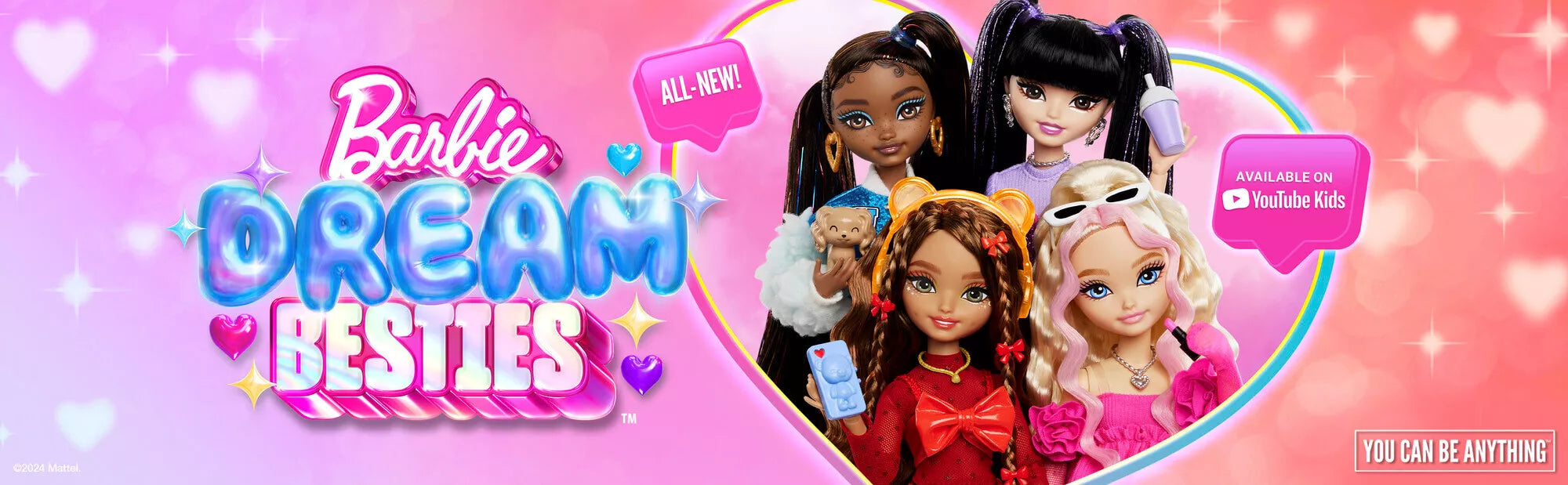 BARBIE DREAM BESTIES lėlė – Zia