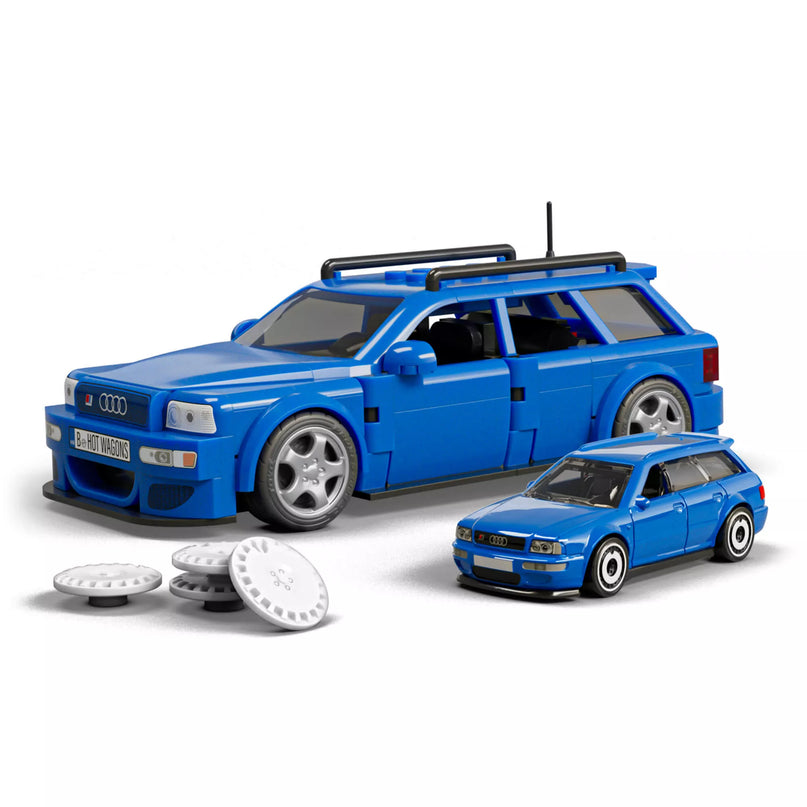 MATTEL BRICK SHOP HOT WHEELS konstruktorius – Speed Audi (JGR28)