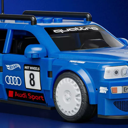MATTEL BRICK SHOP HOT WHEELS konstruktorius – Speed Audi (JGR28)