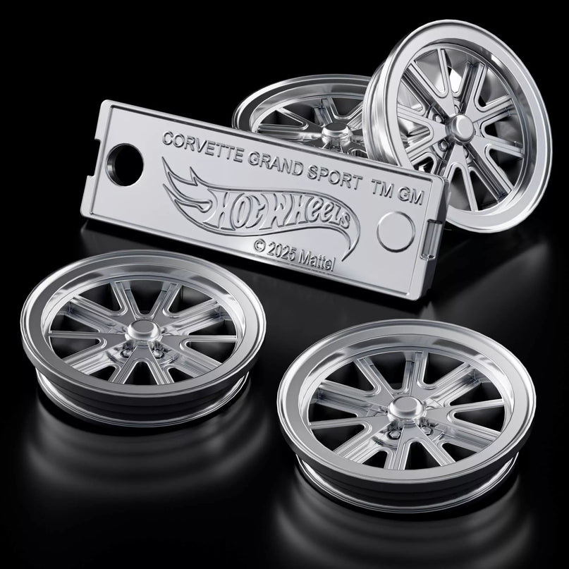 MATTEL BRICK SHOP HOT WHEELS konstruktorius – Corvette Grand Sport (JGR31)