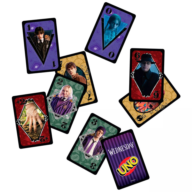 UNO kortos WEDNESDAY (JHB18)