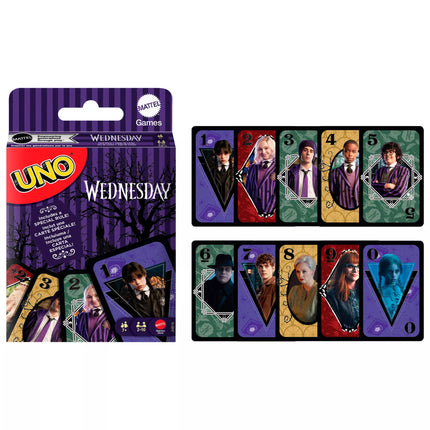 UNO kortos WEDNESDAY (JHB18)