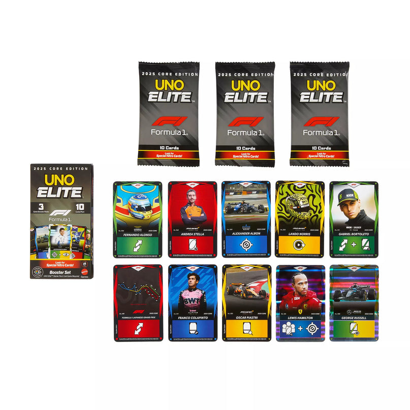 UNO ELITE F-1 kortų papildymas (Booster Set) (JLV43)