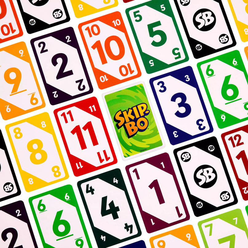 UNO kortos SKIP-BO (atnaujintos) (JMM20)