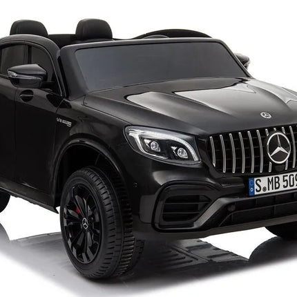 Juodas elektrinis Mercedes GLC 63S XMX608 vaikams