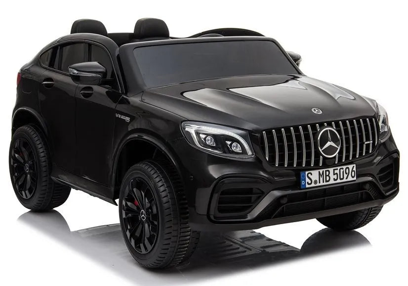 Juodas elektrinis Mercedes GLC 63S XMX608 vaikams