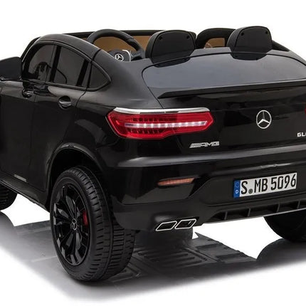 Juodas Mercedes GLC 63S XMX608 elektromobilis vaikams