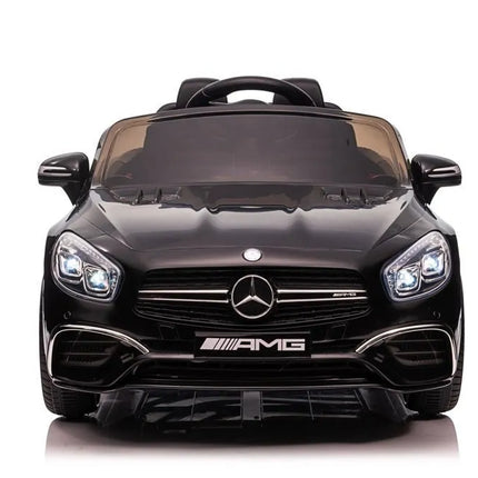 Juodas Mercedes SL65 S XMX602B elektromobilis vaikams
