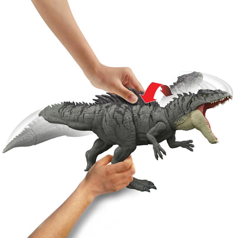 JURASSIC WORLD COLOSSAL CHOMP interaktyvus dinozauras Giganotosaurus (JKG93)
