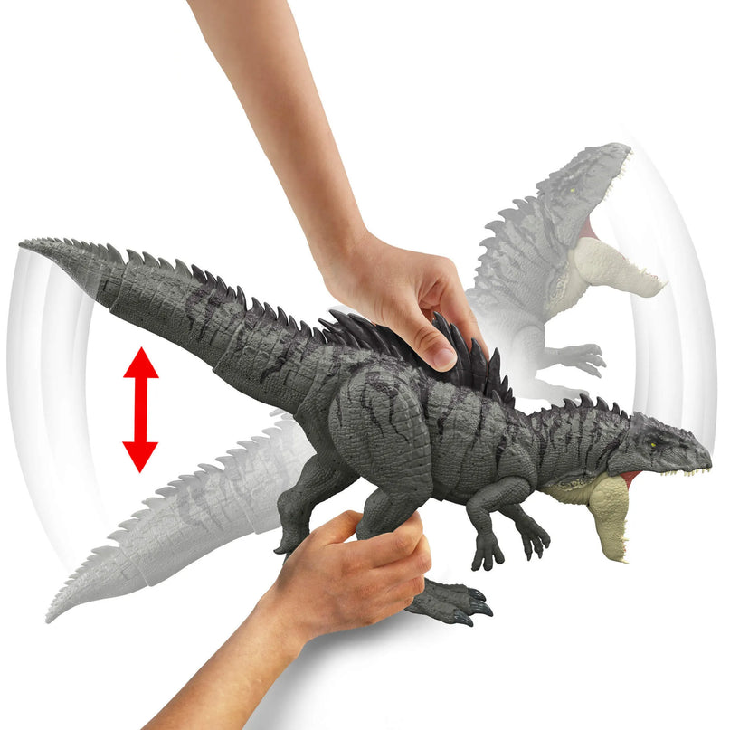 JURASSIC WORLD COLOSSAL CHOMP interaktyvus dinozauras Giganotosaurus (JKG93)