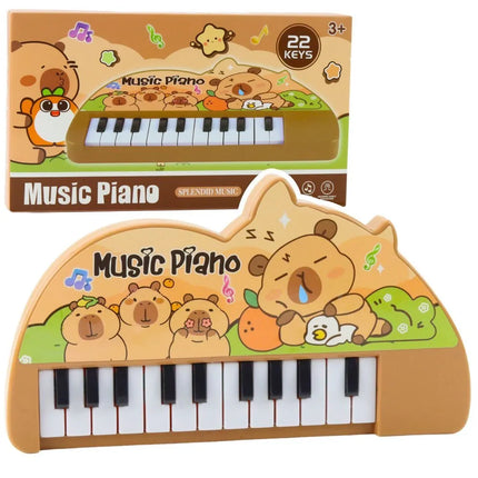 Kapibaros pianinas vaikams, 22 klavišai