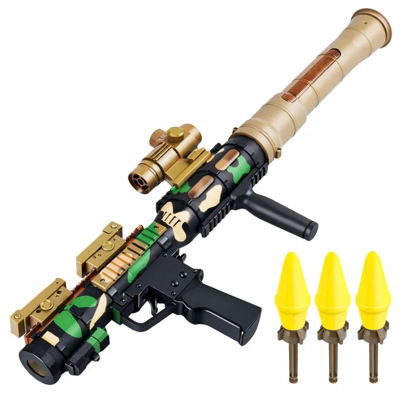 Karinis RPG bazukos rinkinys su šalmu