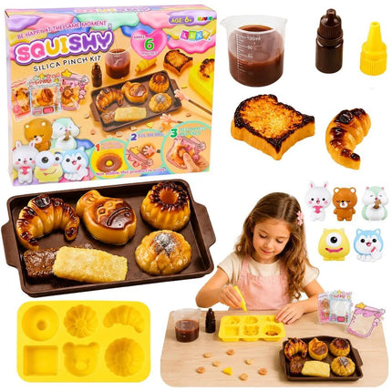 Kepinių ir sausainių squishių kūrimo rinkinys vaikams