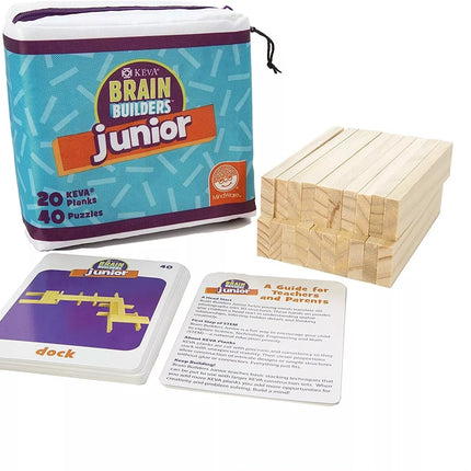 KEVA konstravimo rinkinys „Brain Builders Jr.“
