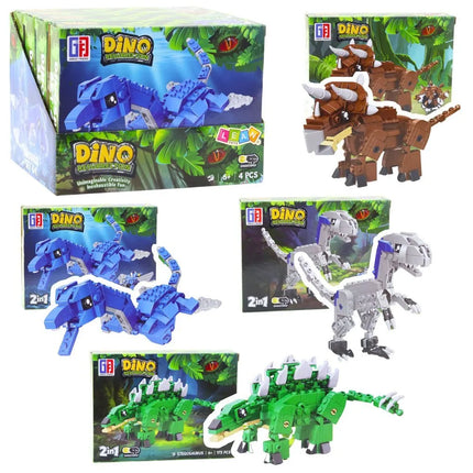 Konstruktorius „Dinosaur Robot 2-in-1“ – dinozauras ir robotas, 148–175 detalių