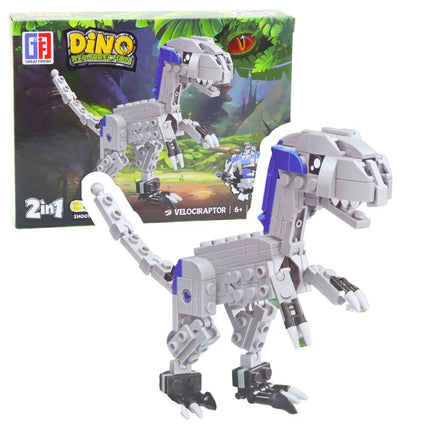 Konstruktorius „Dinosaur Robot 2-in-1“ – dinozauras ir robotas, 148–175 detalių