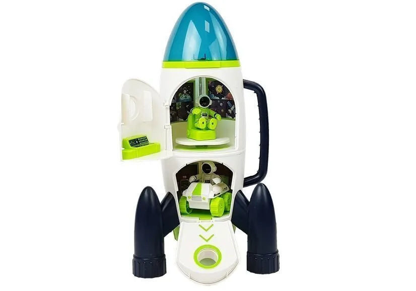 Kosminė raketa su šviesomis, garsais ir astronautais – 42 cm