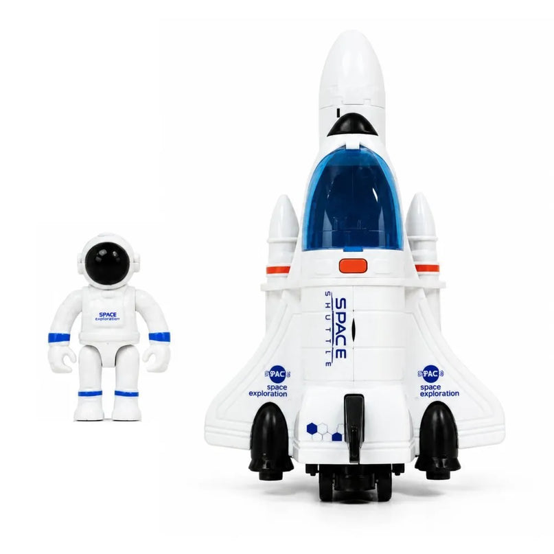 Kosminis erdvėlaivis su astronautu