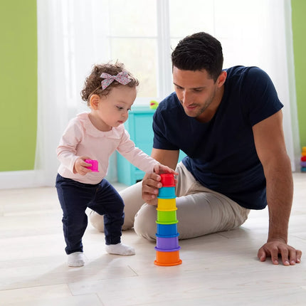 Spalvoti statymo puodeliai