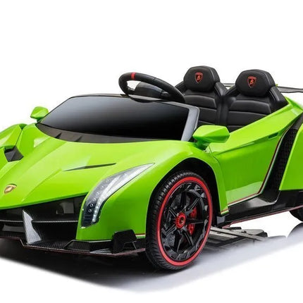 Lamborghini XMX615 elektromobilis vaikams – žalias