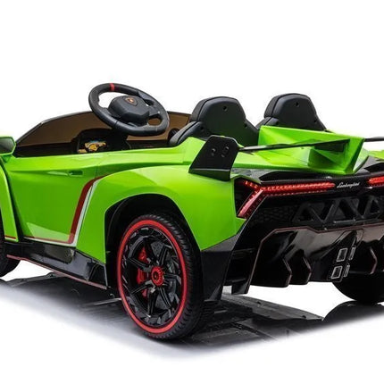 Lamborghini XMX615 elektromobilis vaikams – žalias