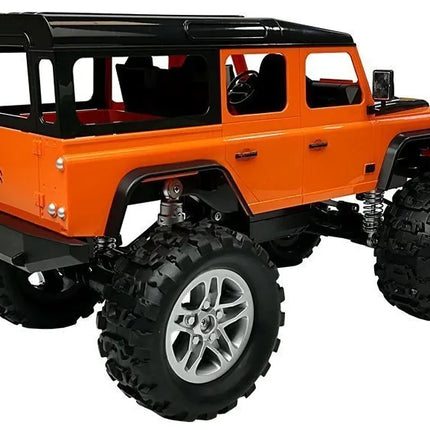 Land Rover Defender R/C 1:14 oranžinis
