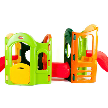 Little Tikes 8in1 žaidimų kompleksas – čiuožykla, laipynė ir slaptos perėjos