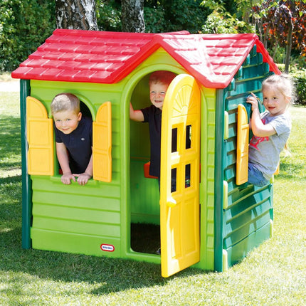 Little Tikes kaimiško stiliaus sodo namelis (žalias)
