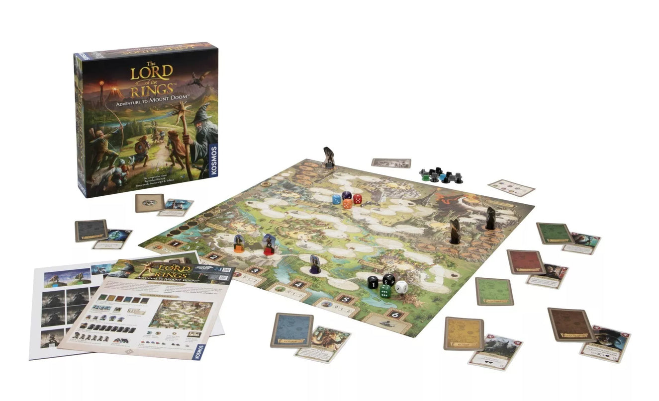 Bendradarbiavimo stalo žaidimas THE LORD OF THE RINGS: Adventure to Mount Doom