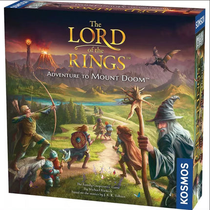 Bendradarbiavimo stalo žaidimas THE LORD OF THE RINGS: Adventure to Mount Doom