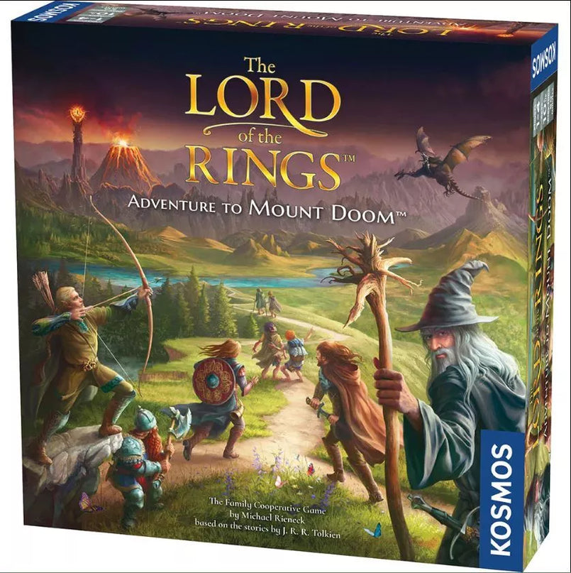 Bendradarbiavimo stalo žaidimas THE LORD OF THE RINGS: Adventure to Mount Doom