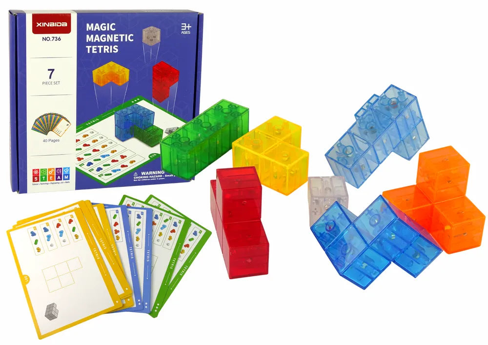 Magic Magnetic Cube – 7 magnetiniai kubeliai