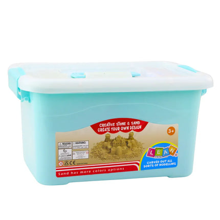 Magiško smėlio rinkinys 3 kg – 24 formelės, 7 įrankiai