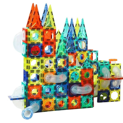 Magnetinė kamuoliukų trasa 168 detalės