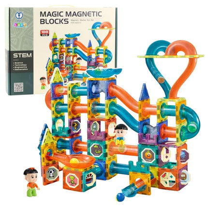 Magnetinė rutuliukų trasa – 188 el.