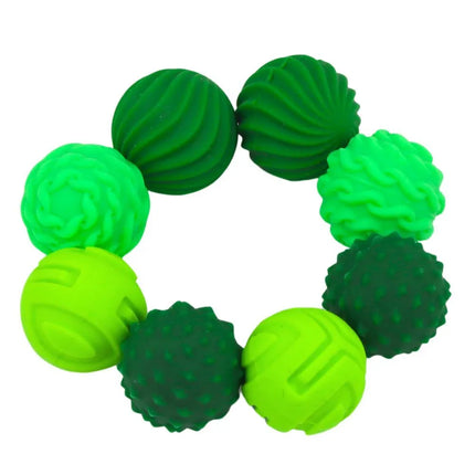 Magnetiniai silikoniniai antistresiniai kamuoliukai – 8 vnt